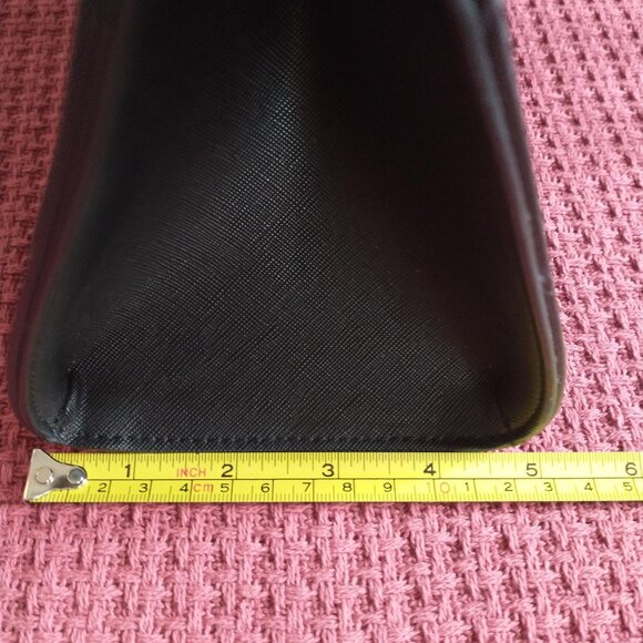 Studio Cult Binder Clip Bag Purse in Black and Silver - Picture 11 of 16